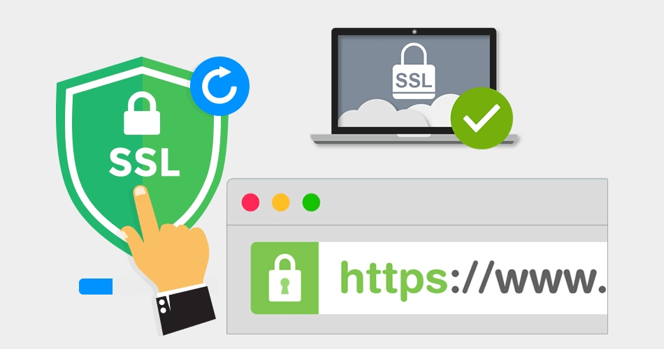 SSL Stands for secure sockets layer. Turn http to https